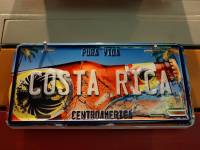 costa rican license plate