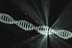 depiction of a strand of dna