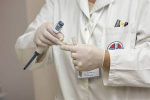 medic testing in the field