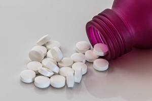 white vaccine tablets