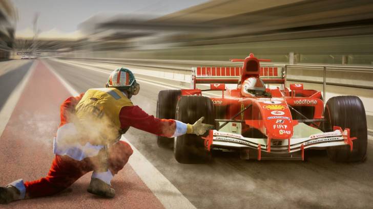 formula 1 race car