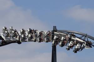 roller coaster upside down