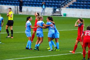 women soccer players