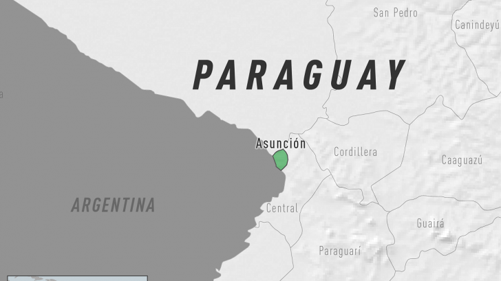Paraguay map